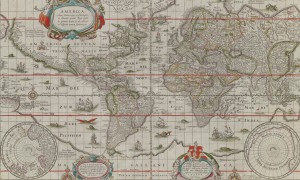 old map of the world - Boston Public Library 900x540