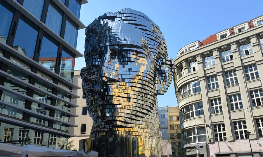 Head of Franz Kafka, Prague